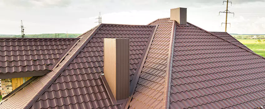 Residential Chimney Flashing Restoration in Montclair, VA
