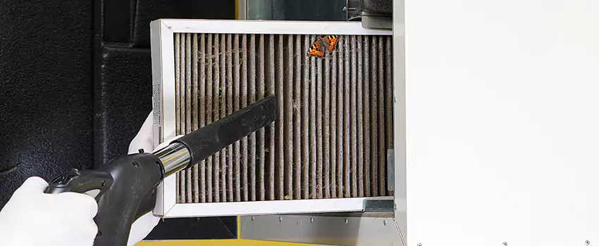 Clogged Air Duct Cleaning Process in Montclair, VA
