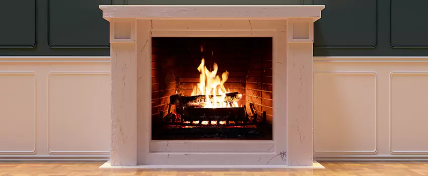 Decorative Electric Fireplace Installation in Montclair, Virginia