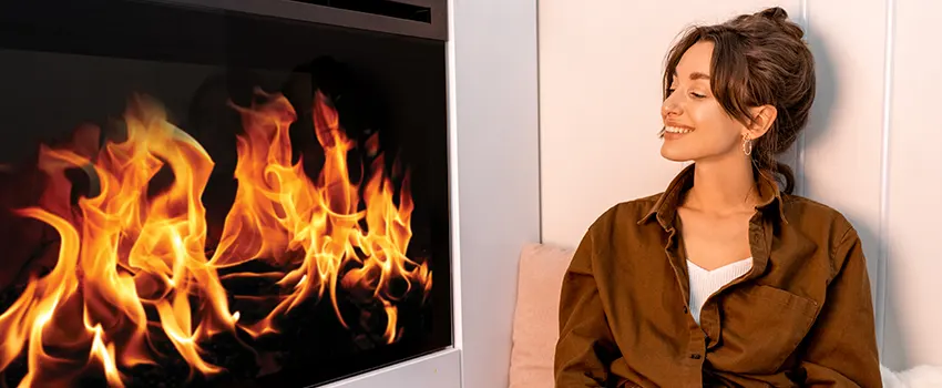 Electric Fireplace Logs Cost in Montclair, Virginia