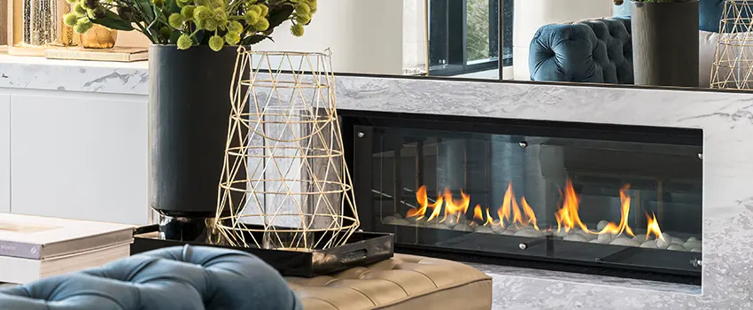 Custom Fireplace Crystals in Montclair, Virginia