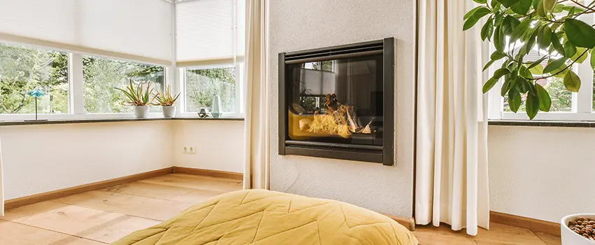 Residential Fireplace Ceramic Glass Installation in Montclair, VA