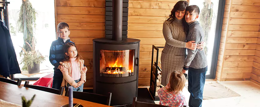 Morso Cast Iron Fireplace Insert Installation in Montclair, Virginia