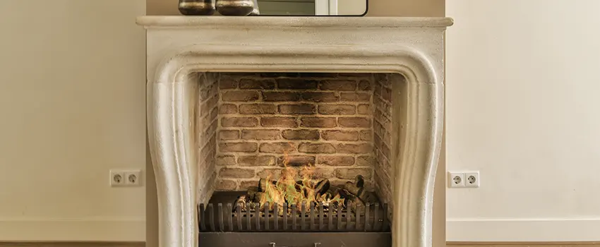 Vintage-style Fireplace Redesign in Montclair, Virginia