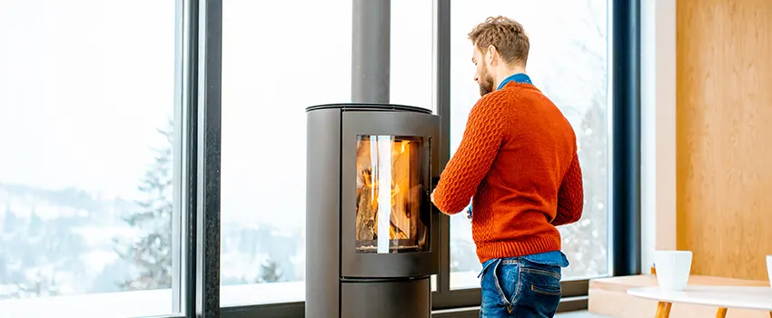 Pellet Stove Chimney Pipe Installation in Montclair, VA