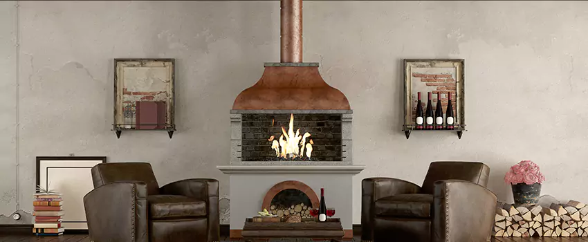 Thelin Hearth Products Providence Pellet Insert Fireplace Installation in Montclair, VA