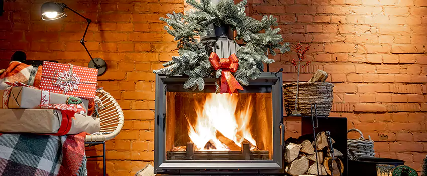 Travis Industries Linear Gas Fireplace Installation in Montclair, Virginia