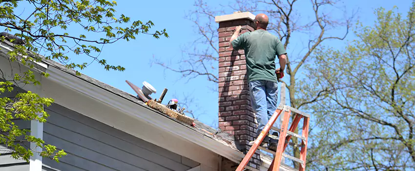 Vinyl and PVC Chimney Flashing Installation in Montclair, VA