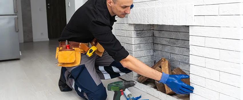 Fireplace Damaged Damper Frame Repair Services in Montclair, Virginia